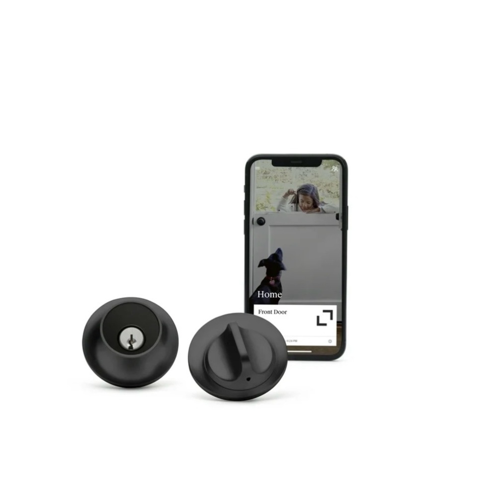 Level Lock Smart Lock, Keyless Entry, Smartphone Access, Bluetooth, Matte Black